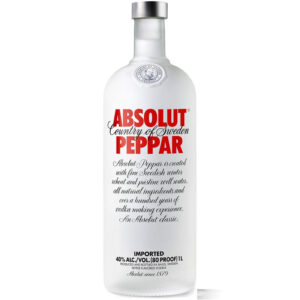 Absolut Peppar Imported Vodka 1 Litre