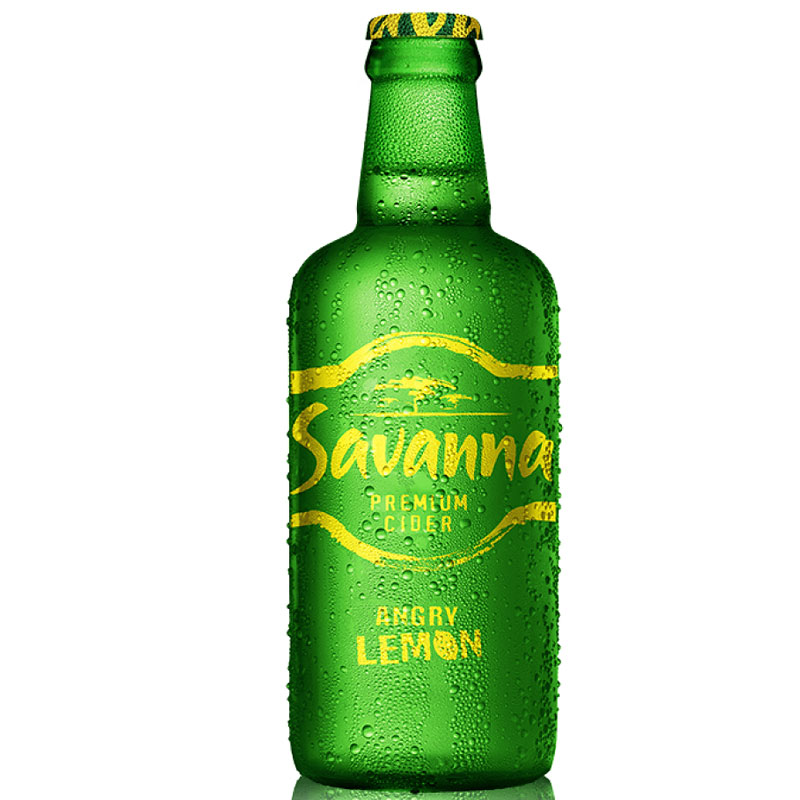 Savanna Premium Angry Lemon Beer 330ml