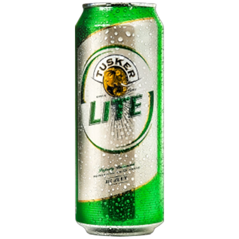 Tusker Lite Beer Can 500ml