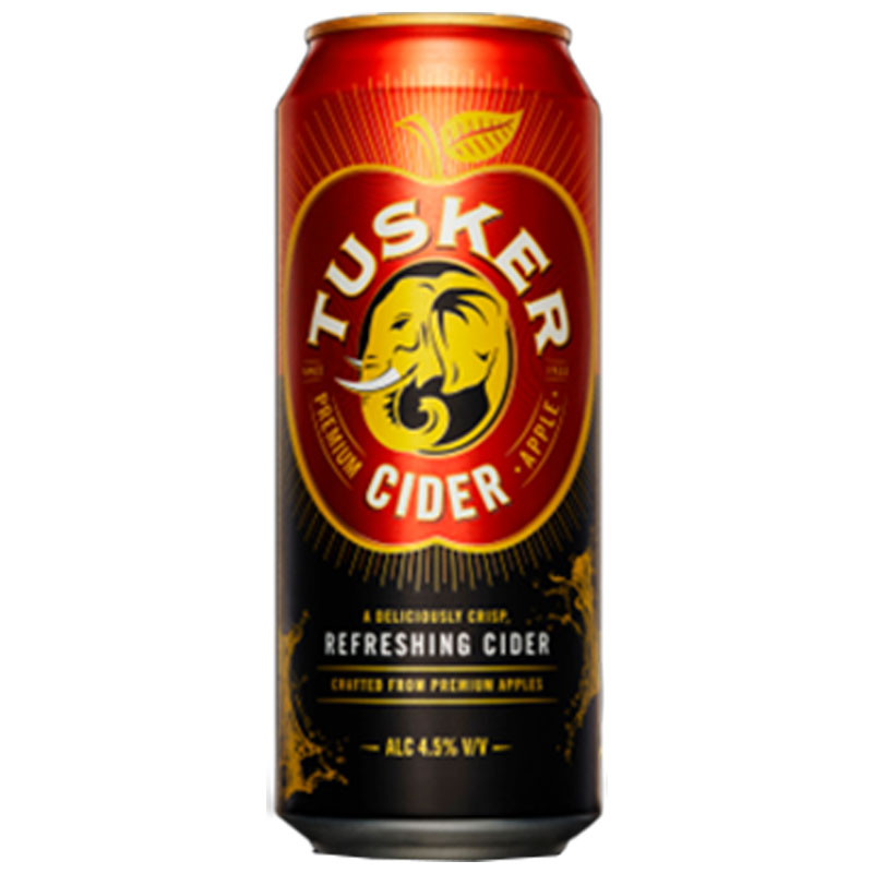 Tusker Premium Cider Beer Can 500ml