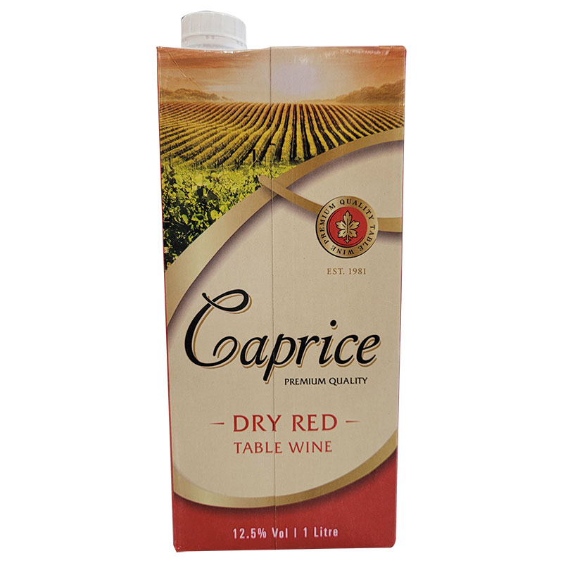 Caprice Dry Red Wine 1 Litre