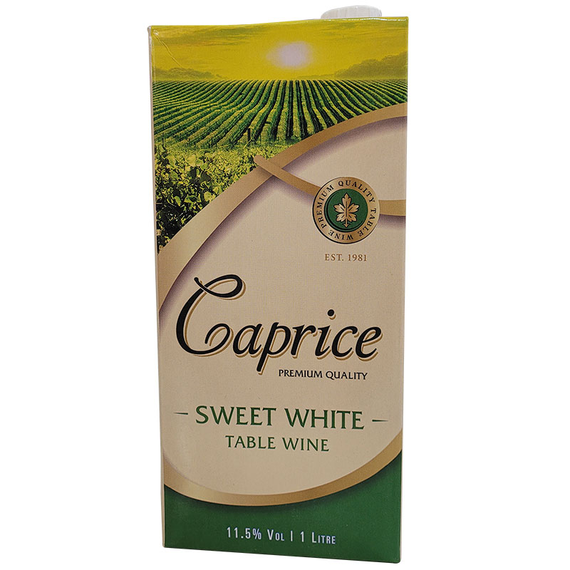 Caprice Sweet White Wine 1 Litre