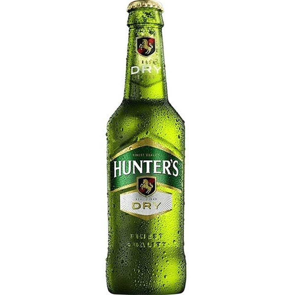 Hunter's Dry Cider Beer 330ml