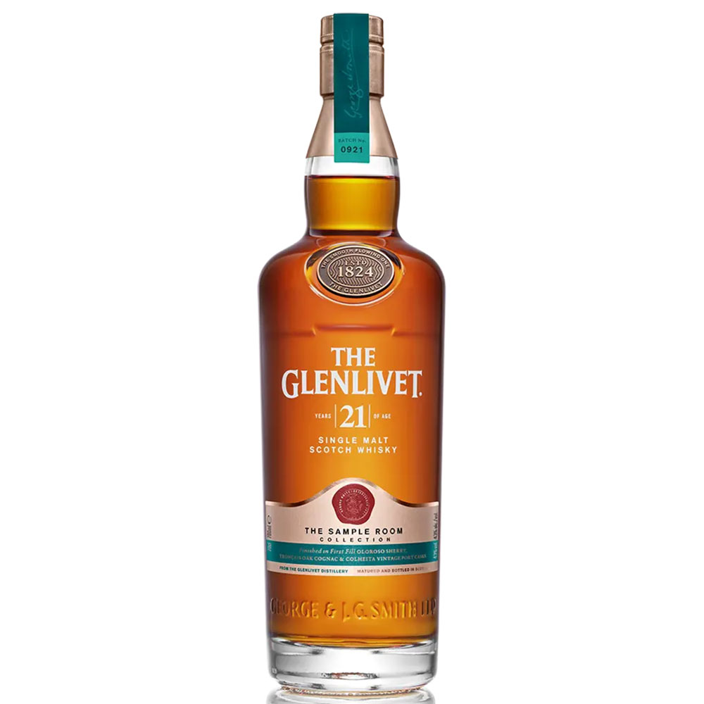 The Glenlivet 21 Years Old Single Malt Scotch Whisky 750ml