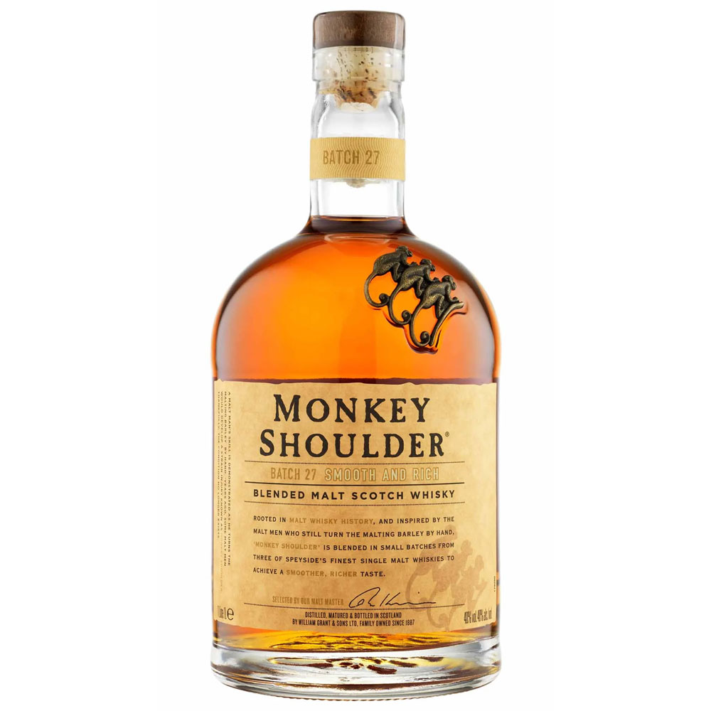 Monkey Shoulder Blended Malt Scotch Whisky 1 Litre