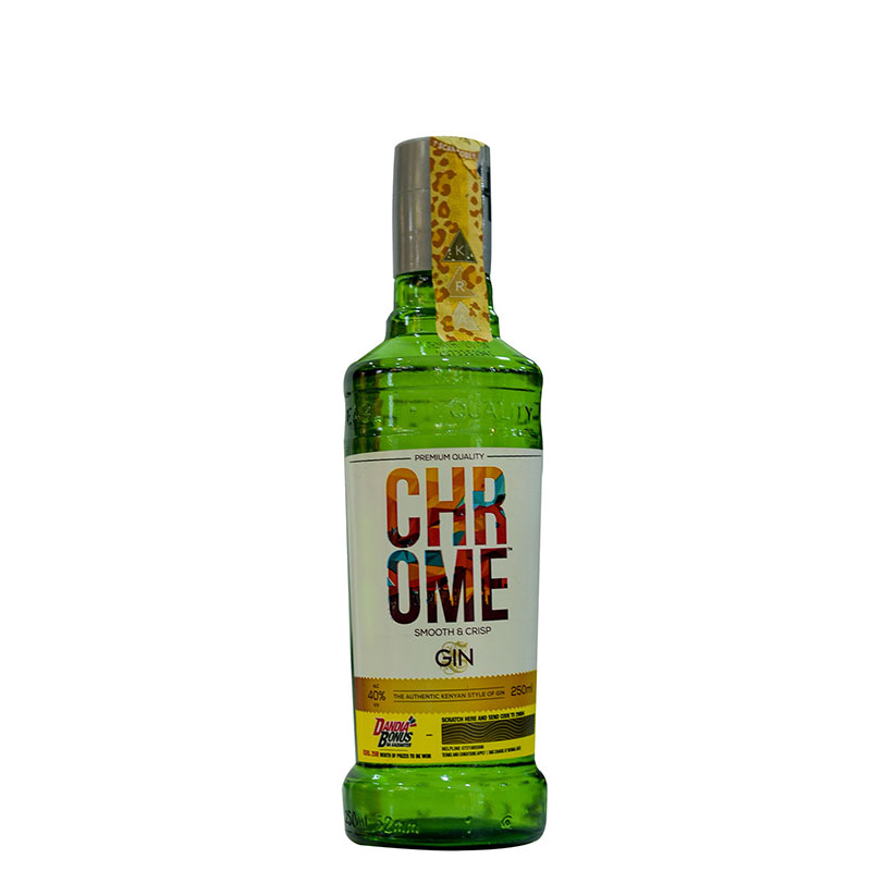 Chrome Gin Smooth and Crisp 250ml