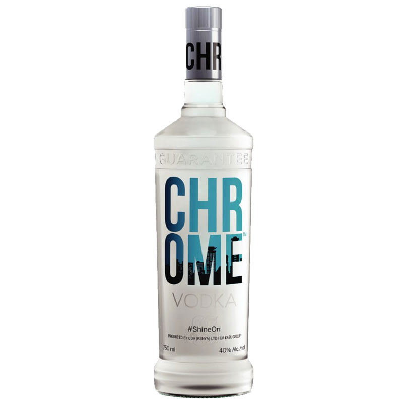 Chrome Vodka 750ml