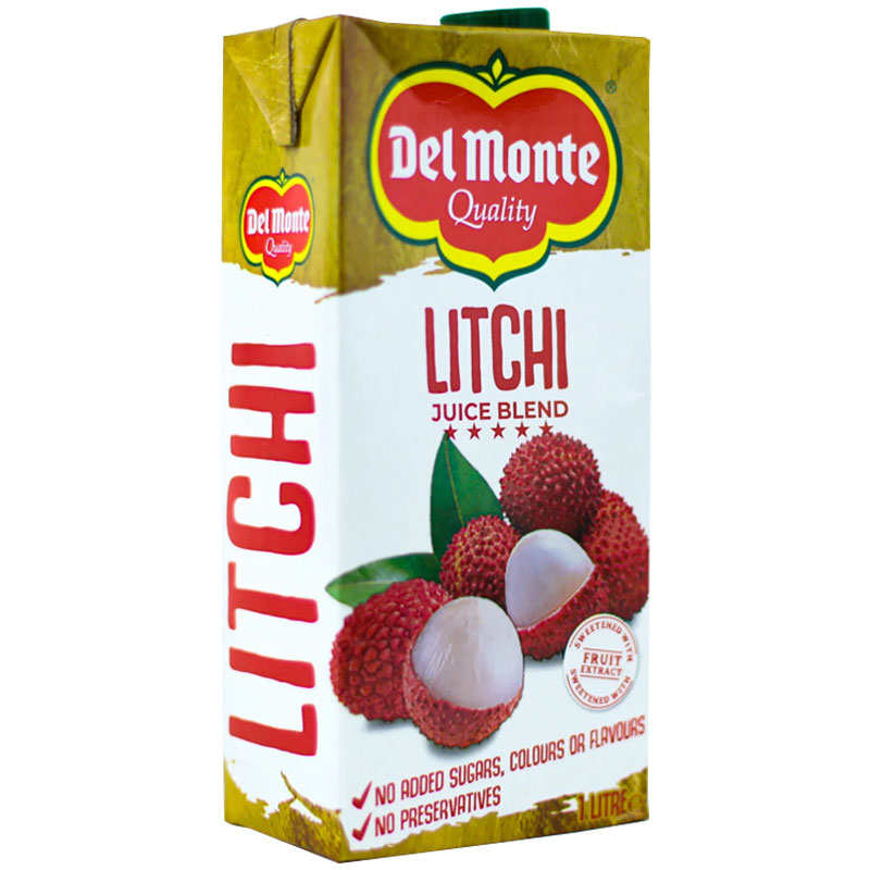 Liquor Square Del Monte Litchi Juice Blend 1 Litre