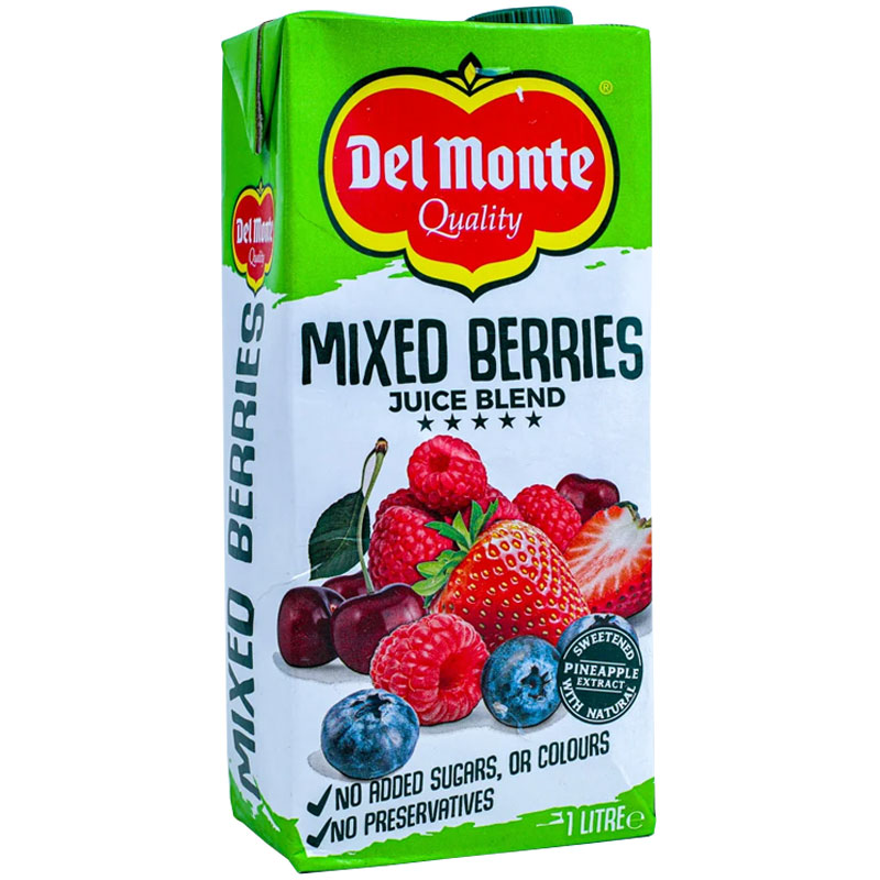 Liquor Square Del Monte Mixed Berries Juice Blend 1 Litre