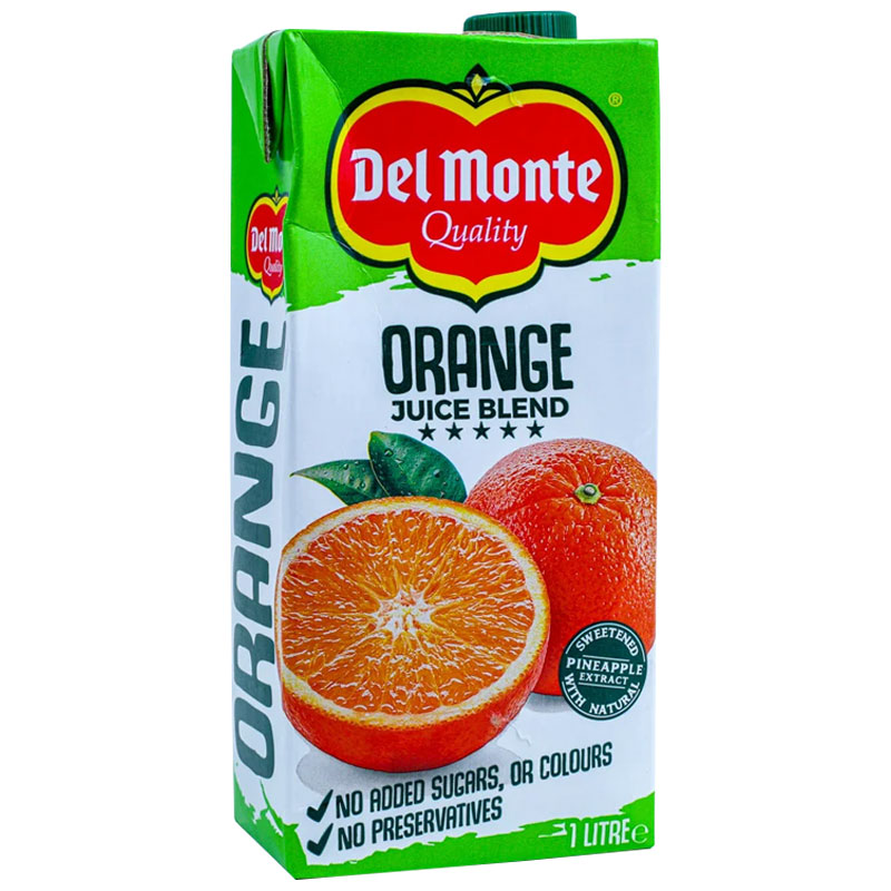 Liquor Square Del Monte Orange Juice Blend 1 Litre