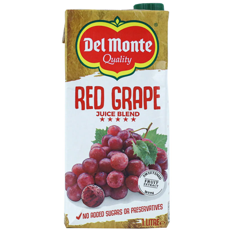 Liquor Square Del Monte Red Grape Juice Blend 1 Litre