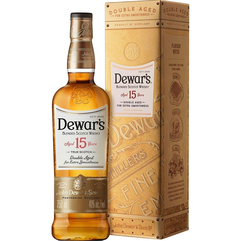 Dewar's 15 Year Old Blended Scotch Whisky 750ml