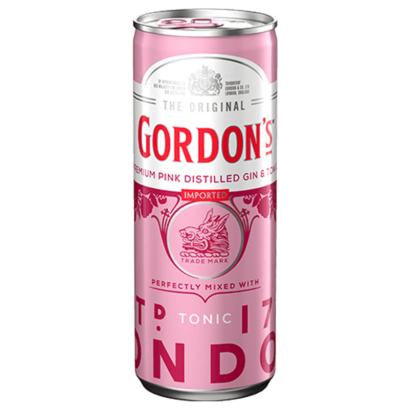 Gordon's Premium Pink Gin & Tonic Can 330ml