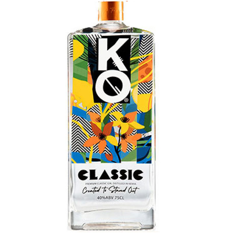 Kenyan Originals KO Classic Gin 750ml