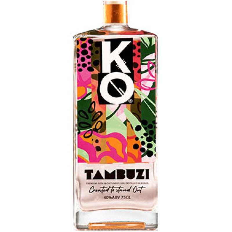 Kenyan Originals KO Tambuzi Gin 750ml