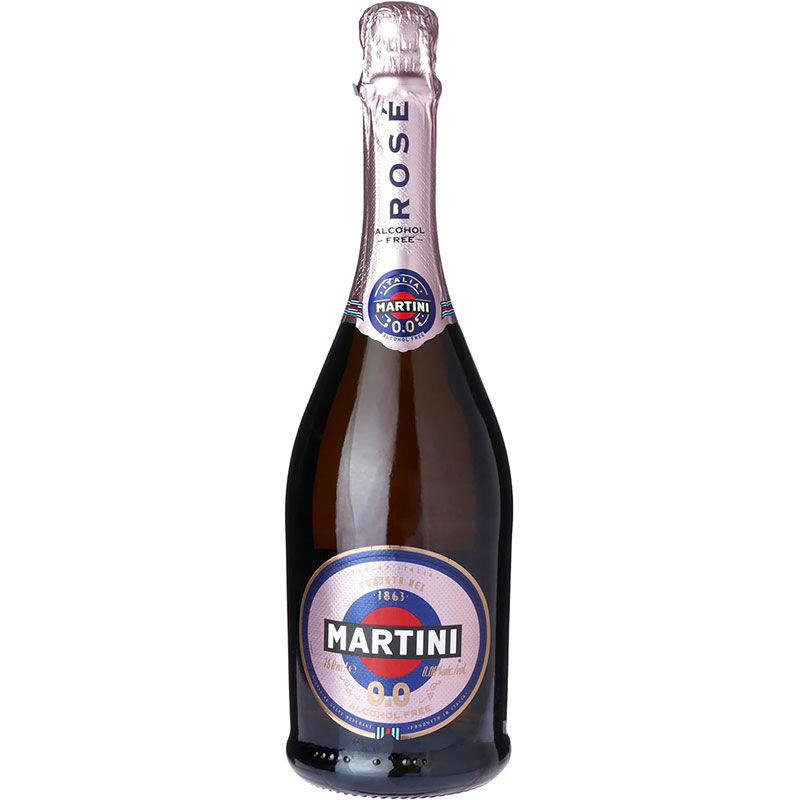 Martini Rose 0.0 Non-Alcoholic Sparkling Wine 750ml