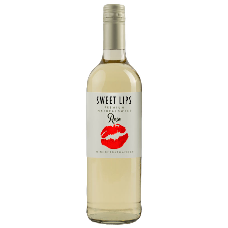 Sweet Lips Natural Sweet Rose Wine 750ml