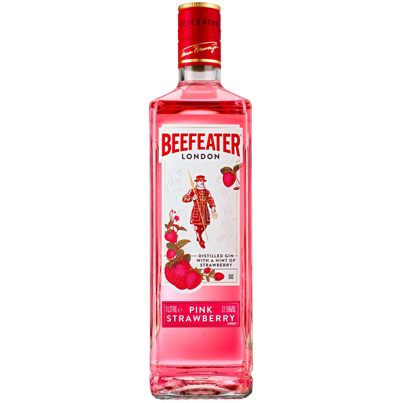 Beefeater Pink Strawberry Flavoured Gin 1 Litre