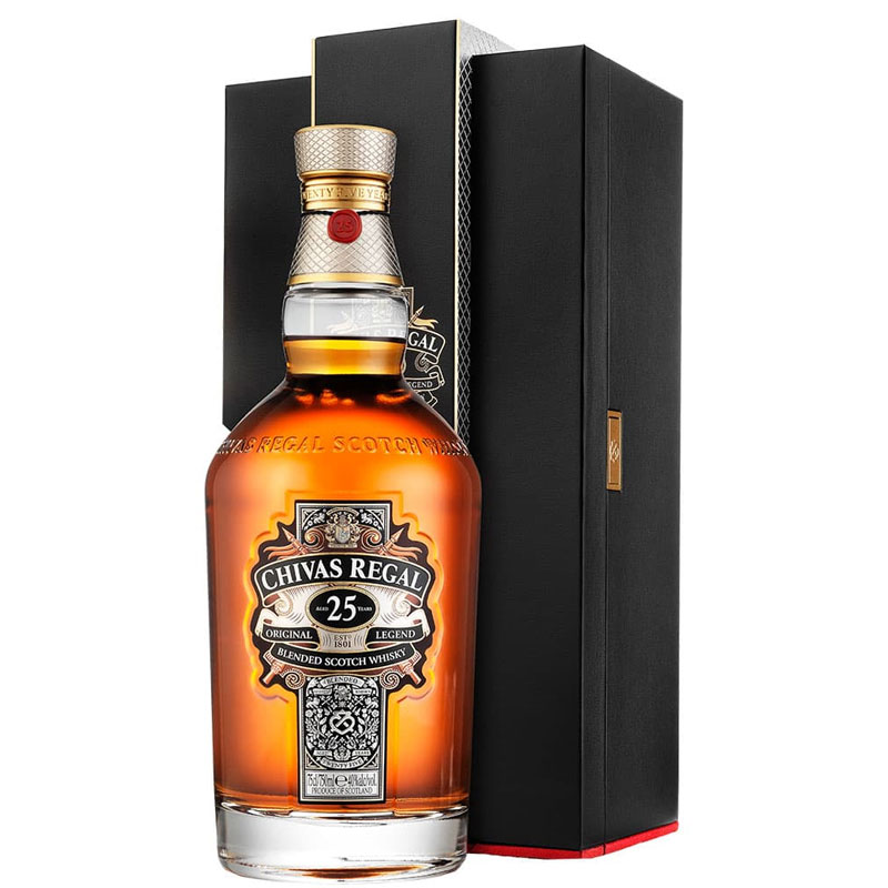 Chivas Regal 25 Years Old Blended Scotch Whisky 750ml