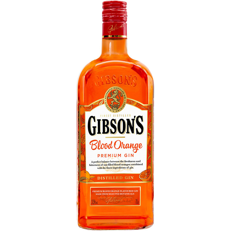 Gibson's Blood Orange Premium Gin 700ml