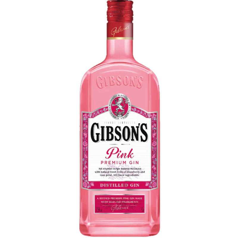 Gibson's Pink Premium Gin 750ml