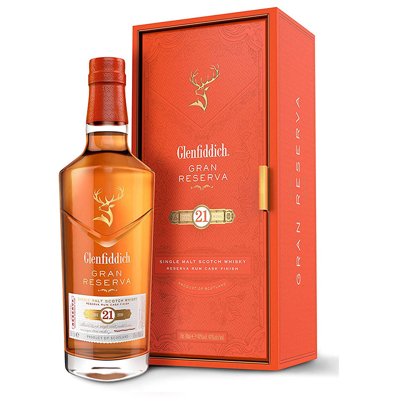 Glenfiddich 21 Year Old Single Malt Scotch Whisky 700ml