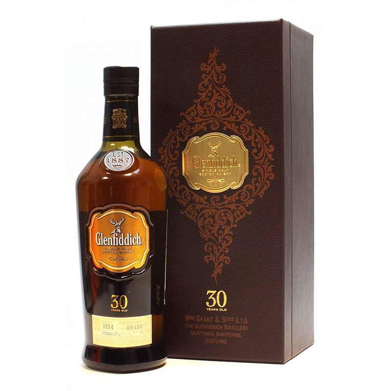 Glenfiddich 30 Year Old Single Malt Scotch Whisky 750ml