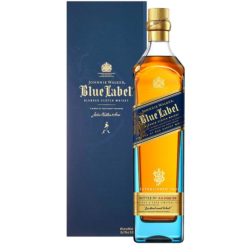 Johnnie Walker Blue Label Blended Scotch Whisky 1 Litre