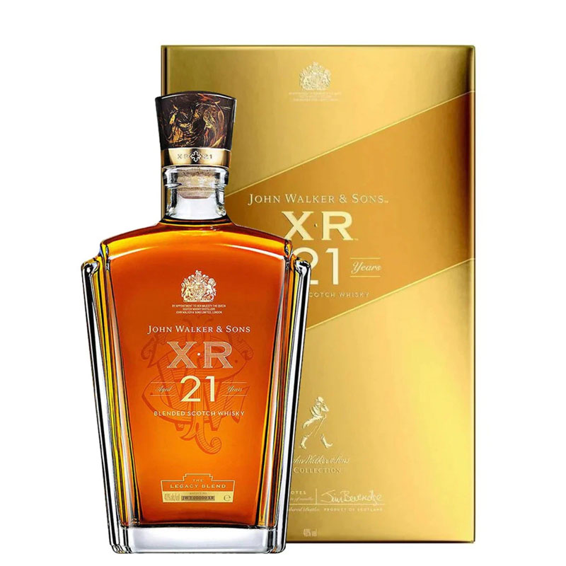 Johnnie Walker XR 21 Years Old Blended Scotch Whisky 750ml
