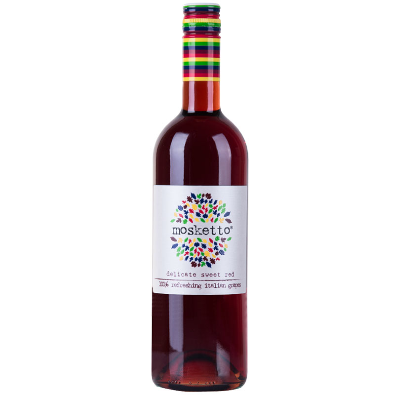 Mosketto Delicate Sweet Red Wine 750ml