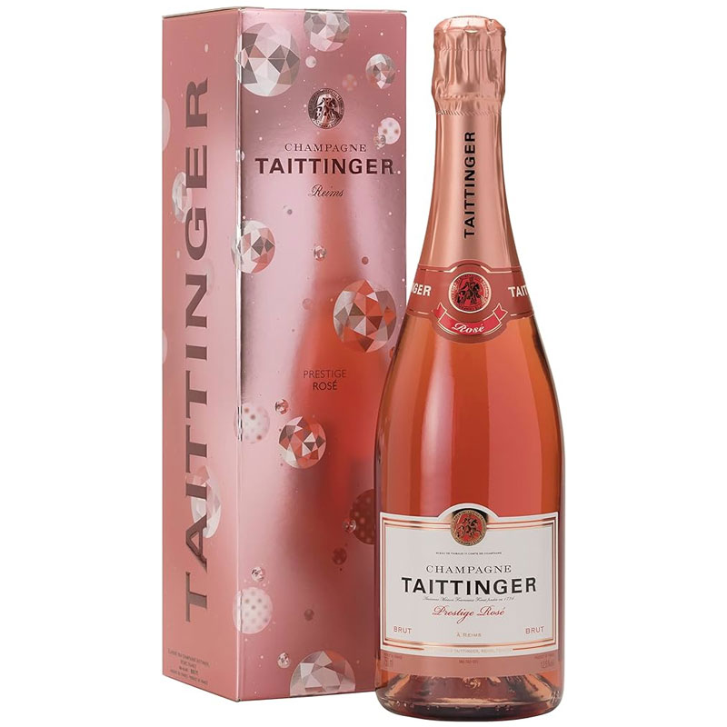 Taittinger Brut Prestige Rosé Champagne 750ml
