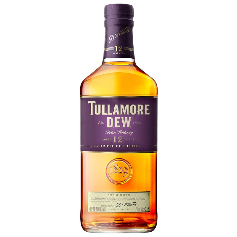 Tullamore Dew 12 Years Old Irish Whiskey 700ml