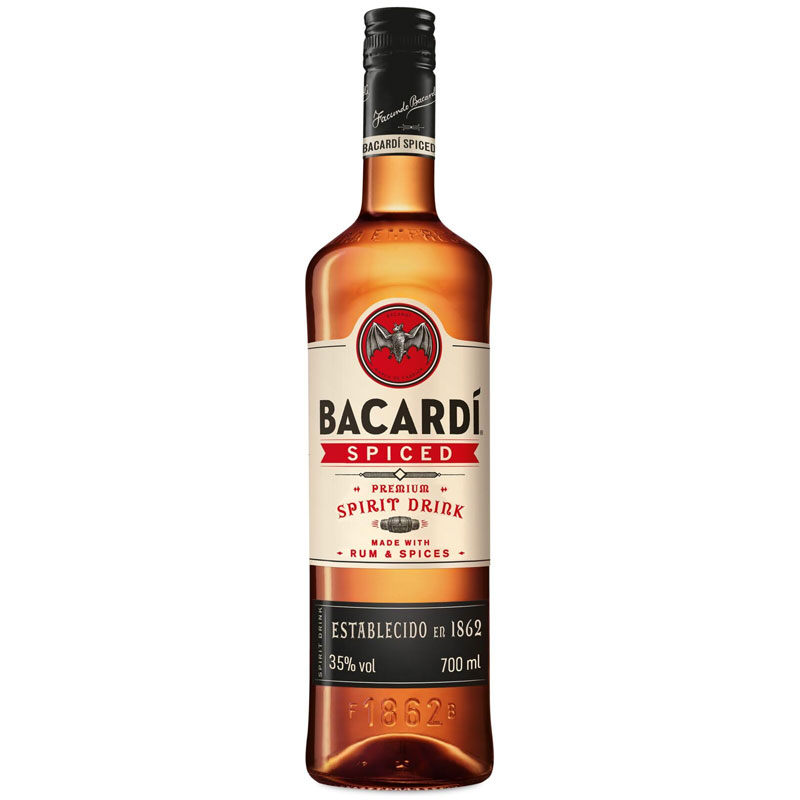 Bacardi Spiced Premium Rum 750ml