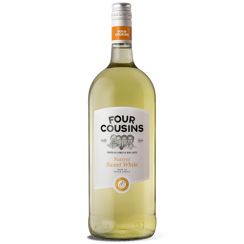 Four Cousins Natural Sweet White Wine 1.5 Litres