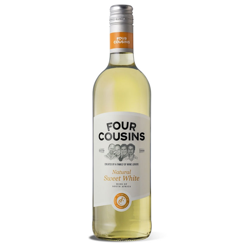 Four Cousins Natural Sweet White Wine 750ml