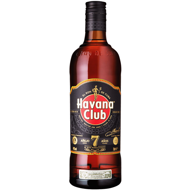 Havana Club Anejo 7 Years Old Rum 750ml