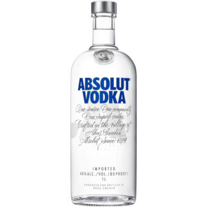 Absolut Imported Vodka 1 Litre