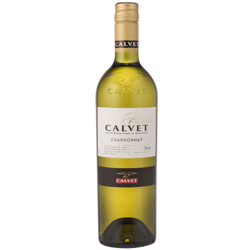 Calvet Chardonnay White Wine 750ml