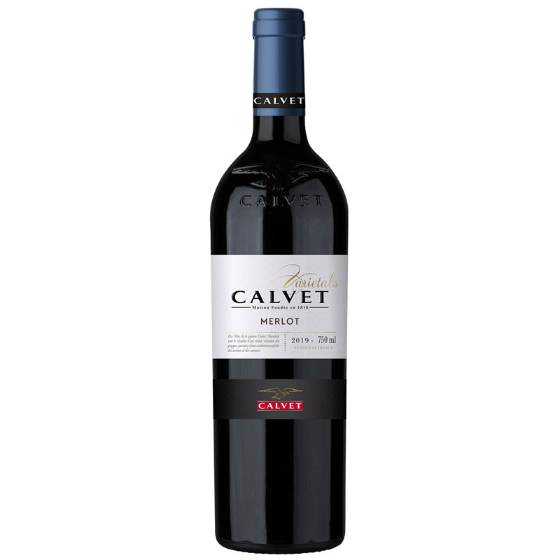 Calvet Varietals Merlot Wine 750ml