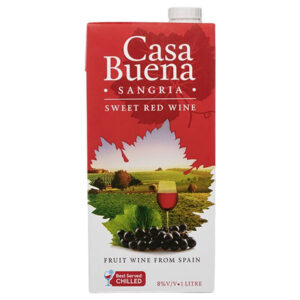 Casa Buena Sangria Sweet Red Wine 1 Litre 8% Spain