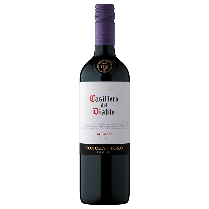 Casillero del Diablo Merlot Dry Red Wine 750ml 13.5% Chile