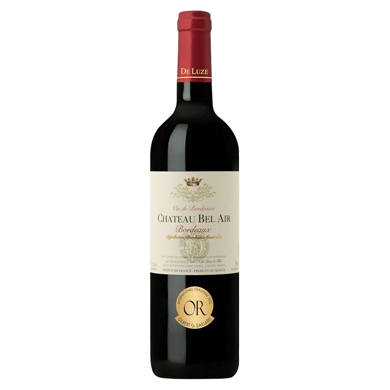 Château Bel Air Bordeaux Wine 750ml 13% France Dry Red Wine