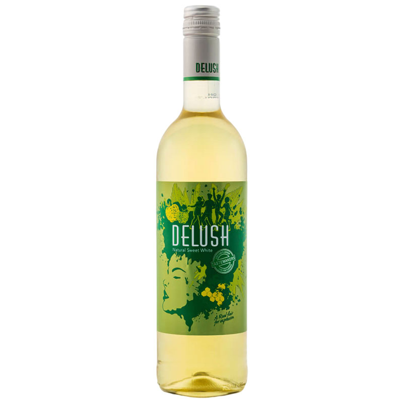 Delush Natural Sweet White Wine 750ml 9.5% South Africa