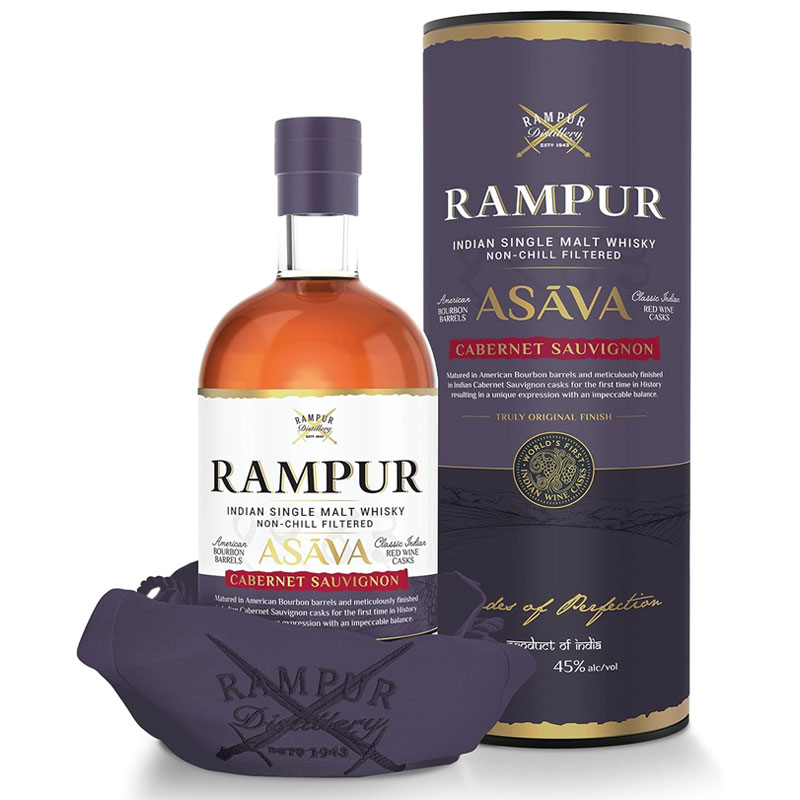 Rampur Asava Indian Single Malt Whisky 750ml