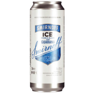 Smirnoff Ice Double Black With Guarana Vodka 330ml