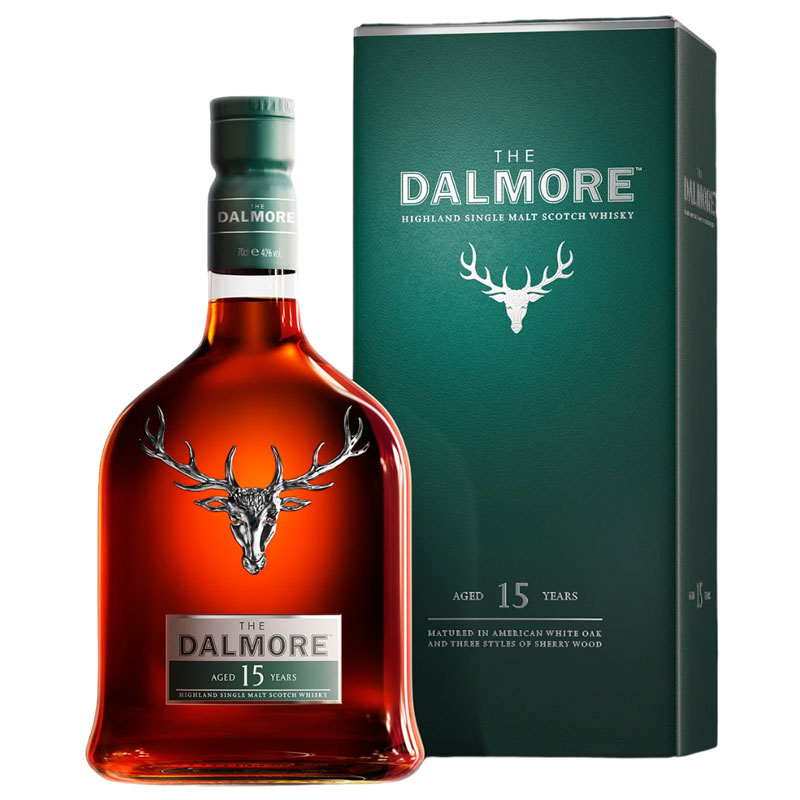 The Dalmore 15 Years Old Highland Single Malt Scotch Whisky 700ml