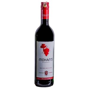 Mohans Reserve Natural Dry Red 750ml