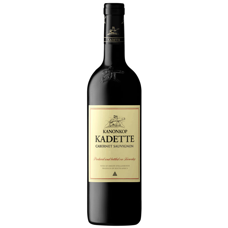 Kanonkop Kadette Cabernet Sauvignon Wine 750ml 14% ABV South Africa