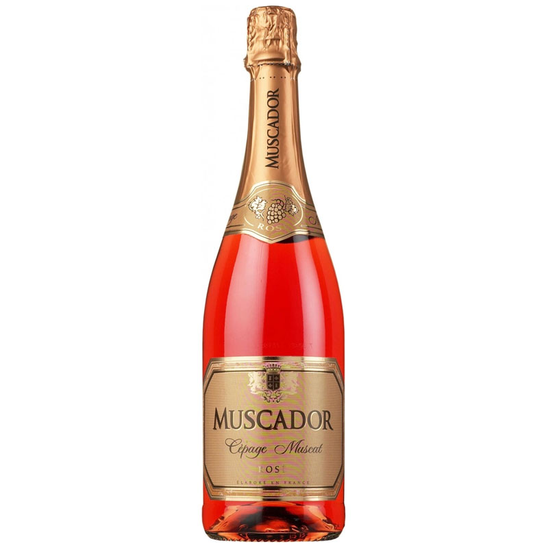 Muscador Cépage Muscat Rosé Sparkling Wine 750ml 11% France