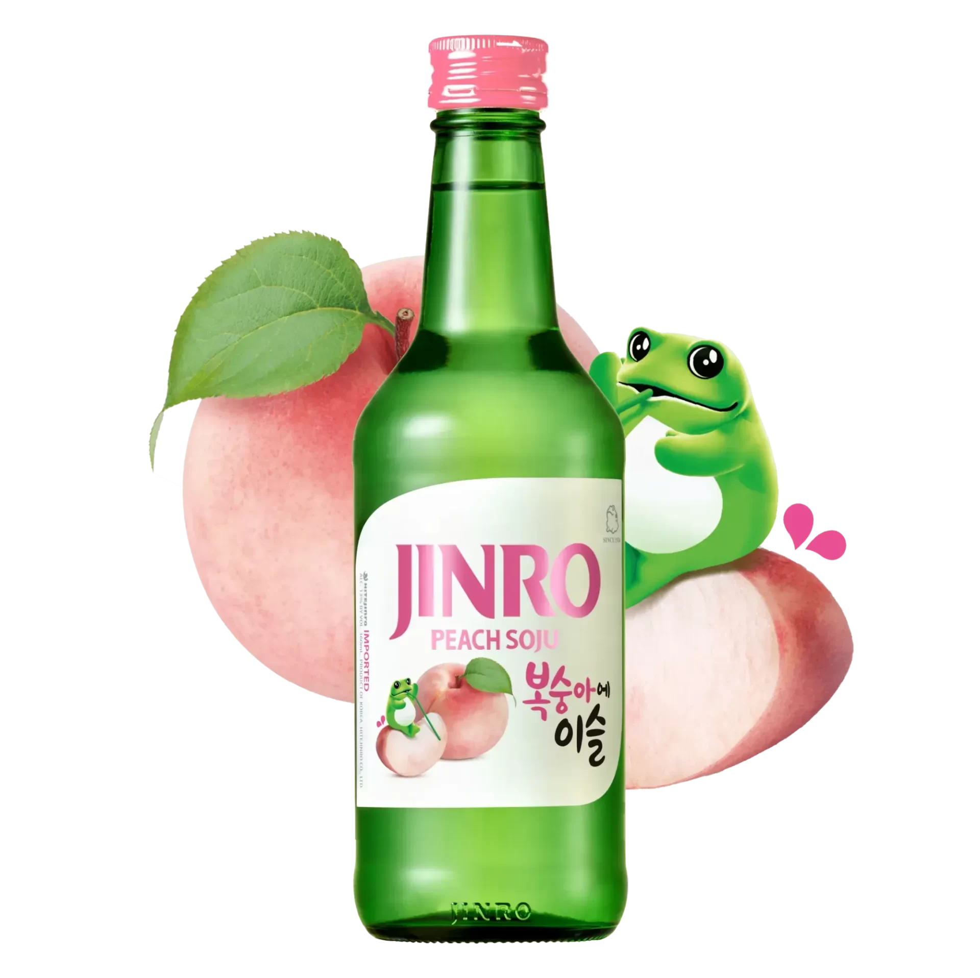 Jinro Peach Soju 350ml